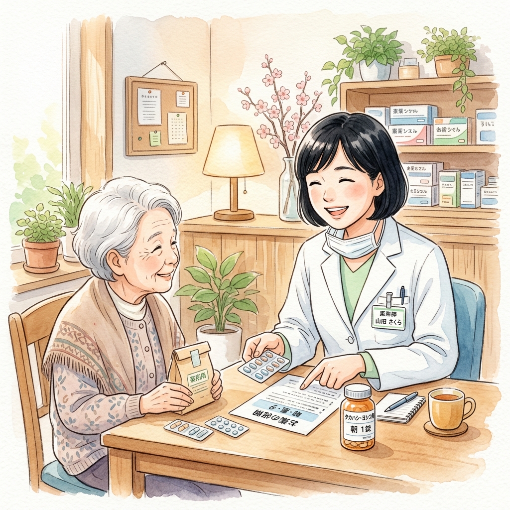 専門薬剤師による服薬支援